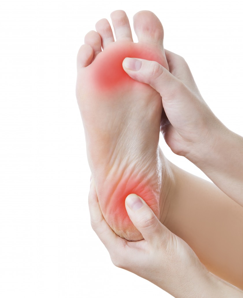 Pain in the female foot